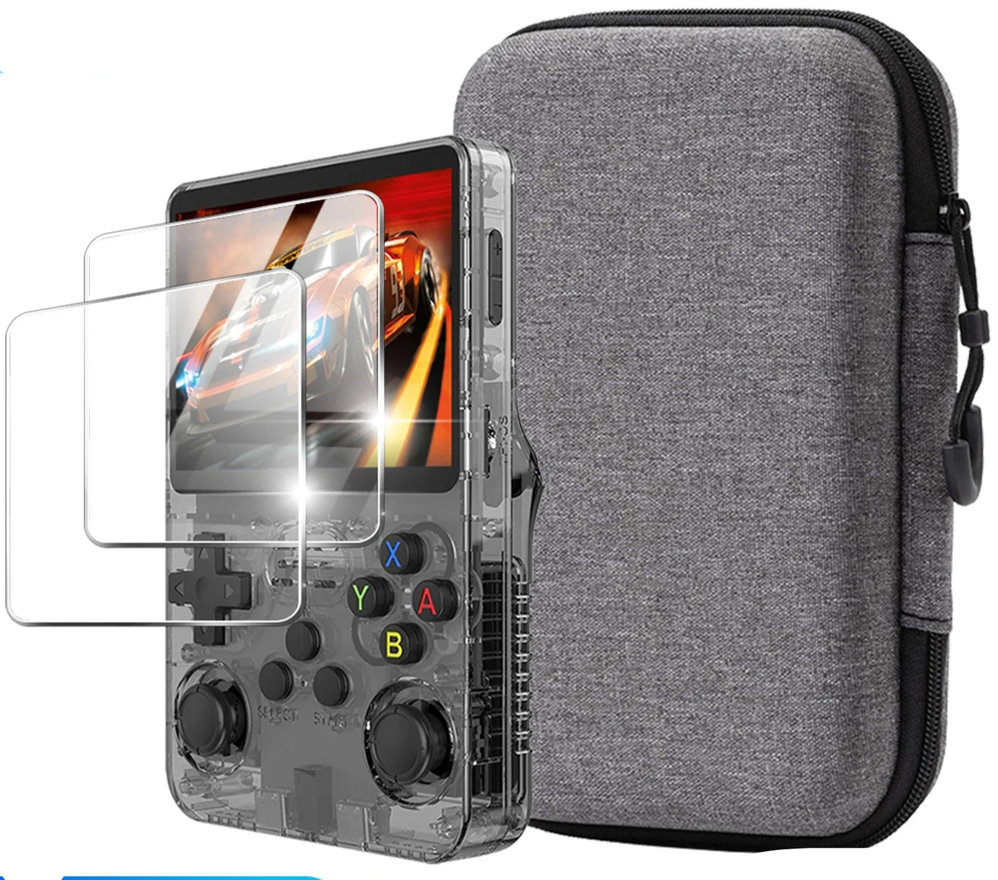 2 en 1 protection d'écran + étui de rangement R36S